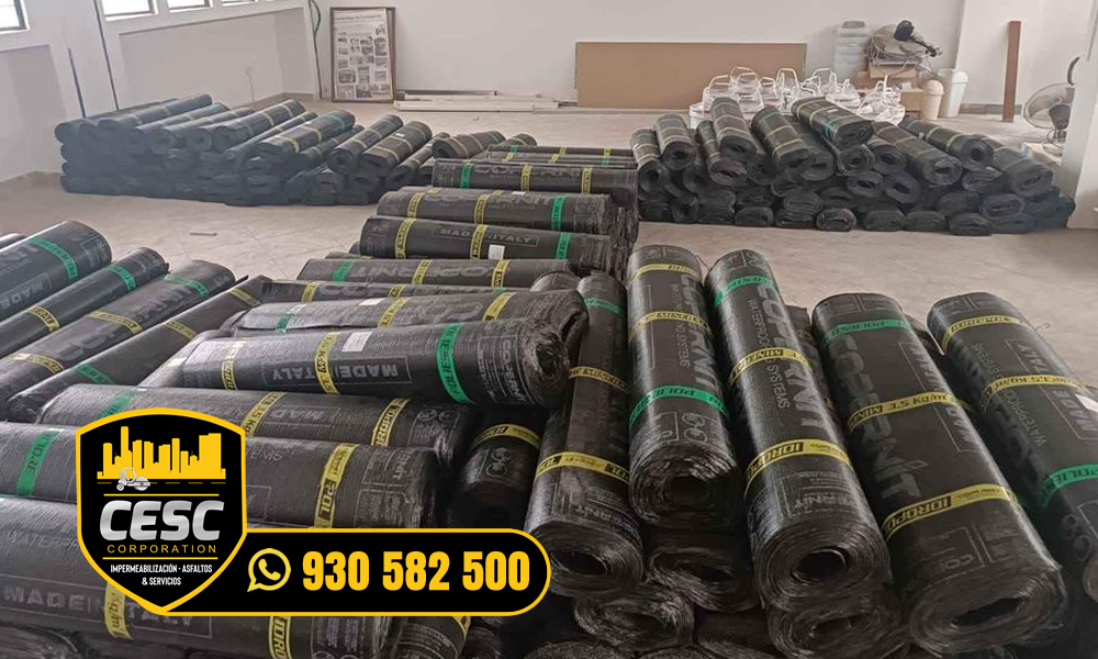 venta de manto asfaltico gravillado decorativo